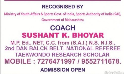 Sushant K. Bhoyar Taekwondo Coaching Class