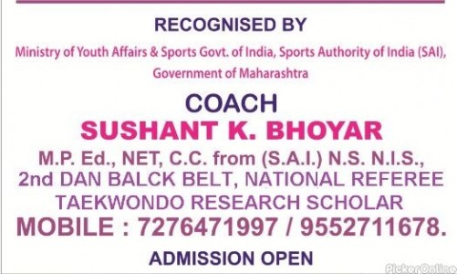 Sushant K. Bhoyar Taekwondo Coaching Class