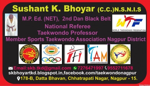 Sushant K. Bhoyar Taekwondo Coaching Class