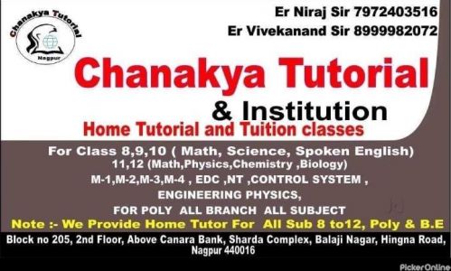 Chanakya Tutorial And Institution