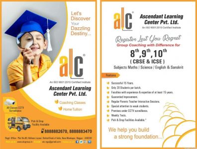 ALC Ascendant Learning Center Private Limited.(Home Tutors Nagpur)