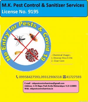 M K Pest Control services