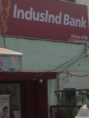 IndusInd bank ATM  Khamla Road