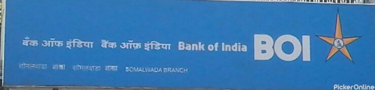 Bank Of India Somalwada Branch