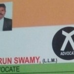 Tarun Swamy ( L.L.M.)