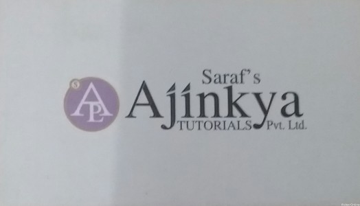 Ajinkya Tutorials Pvt.Ltd.