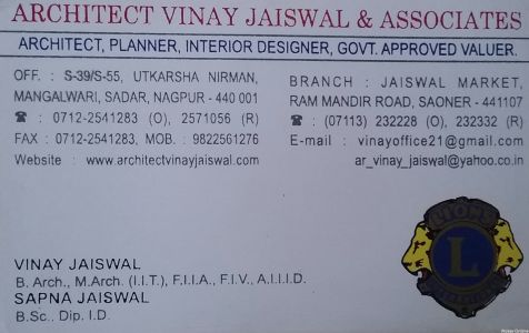Architect Vinay Jaiswal & Associates