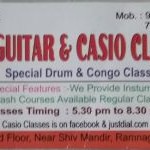 Raj Guitar and Casio Classes