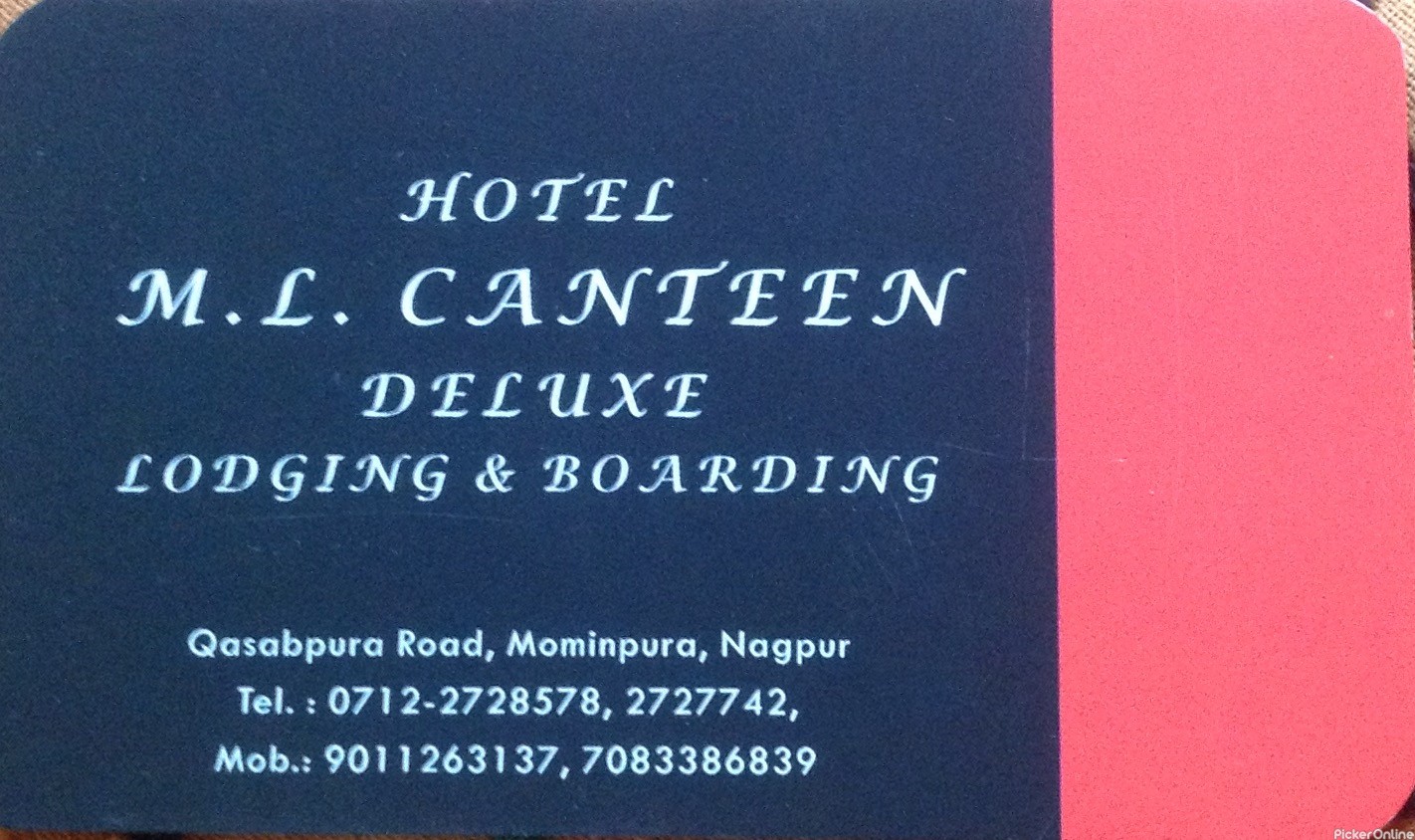 M.L. Canteen Deluxe Mominpura, Nagpur