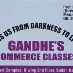 Gandhi's Commerce Classes