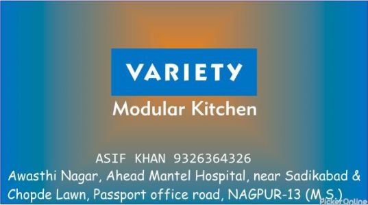 variety modular kitchen