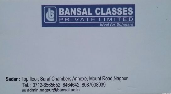 Bansal Classes