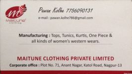 Maitune Clothing Private Limited