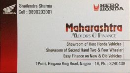 Maharashtra Motors & Finance