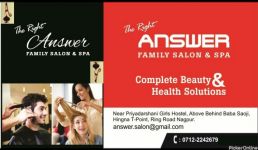 The Right Answer Family Salon And Spa