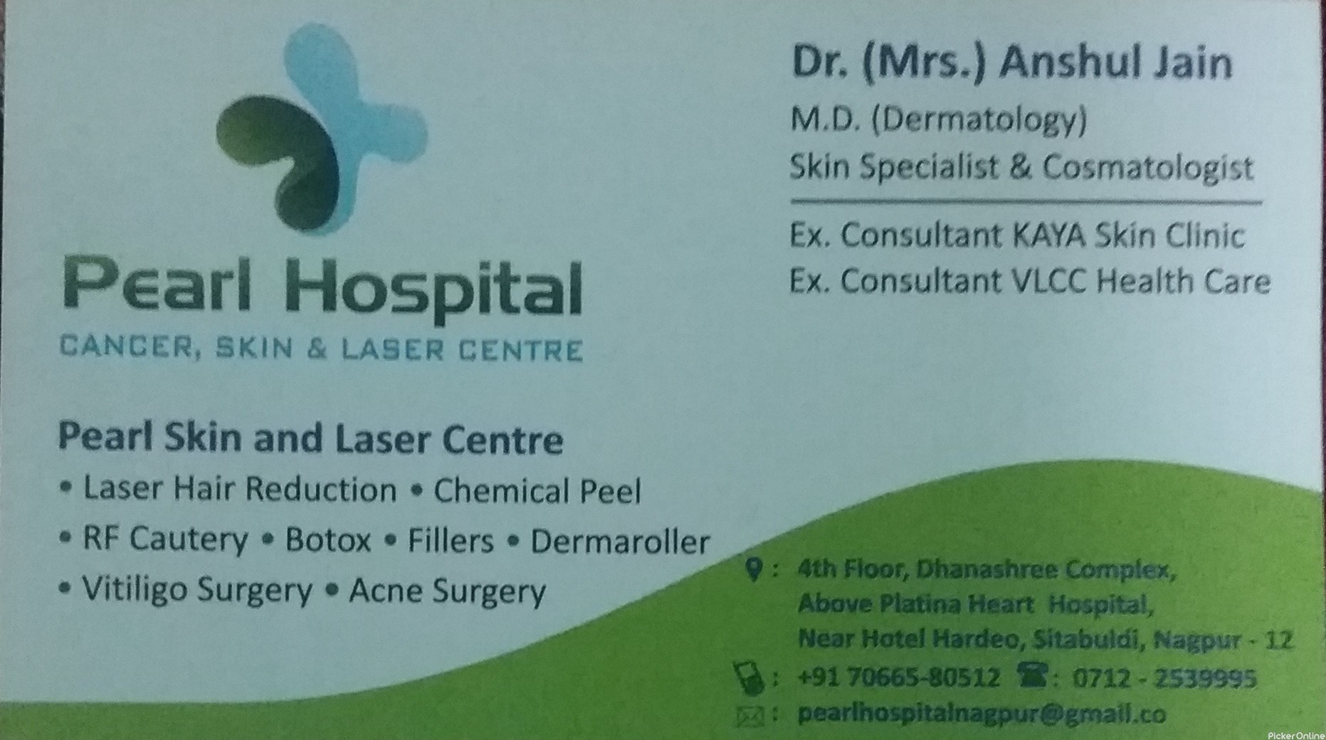 Pearl Hospital Cancer, Skin & Laser Centre,Sitabuldi, Nagpur