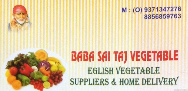 Baba Sai Taj Vegetables