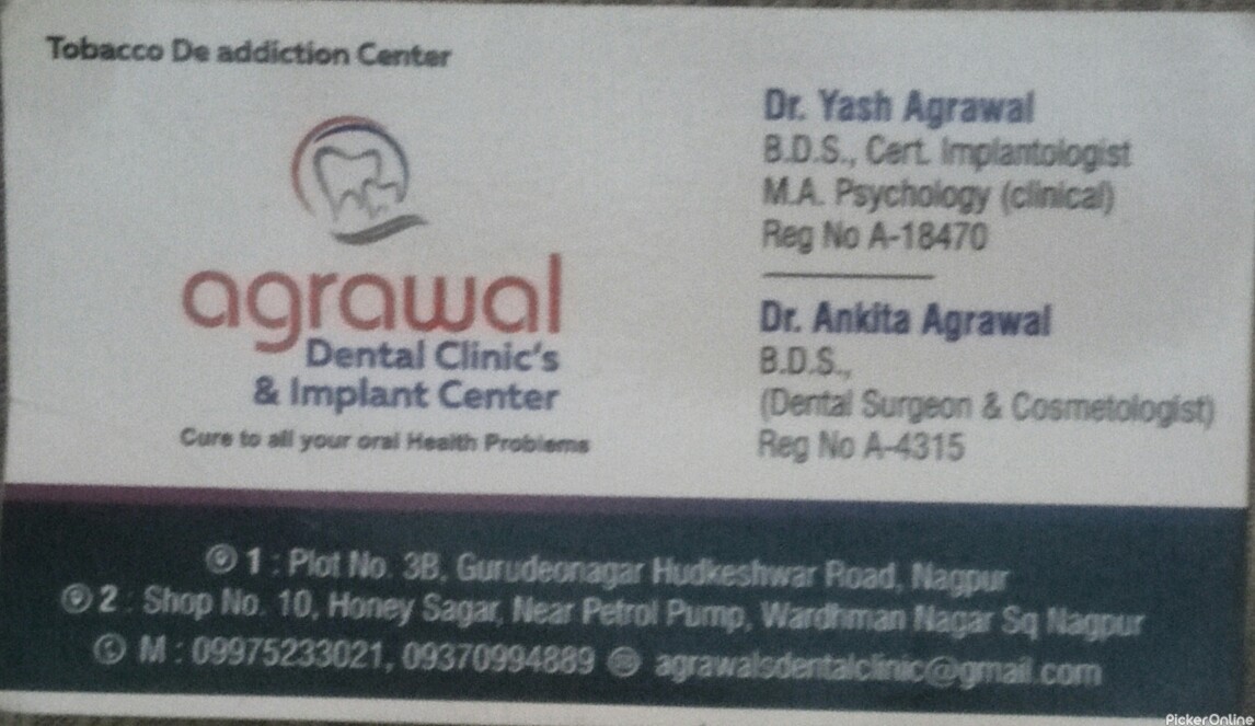 Agarwal Dental Clinic Implant Centre Hudkeshwar Road Nagpur