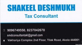 Shakeel Deshmukh TAX Consultant