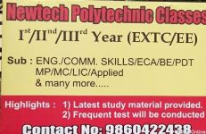 Newtech Polytechnic Classes