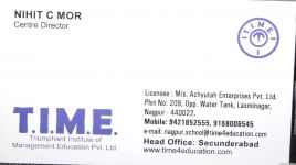 T.I.M.E.( TRIUMPHANT. INSTITUTE OF MANAGEMENT EDUCATION PVT LTD