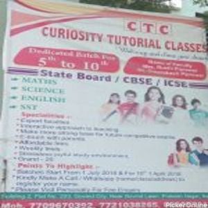 Curiosity Tutorial Classes