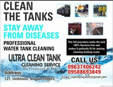 Ultra Clean Tank cleaning services