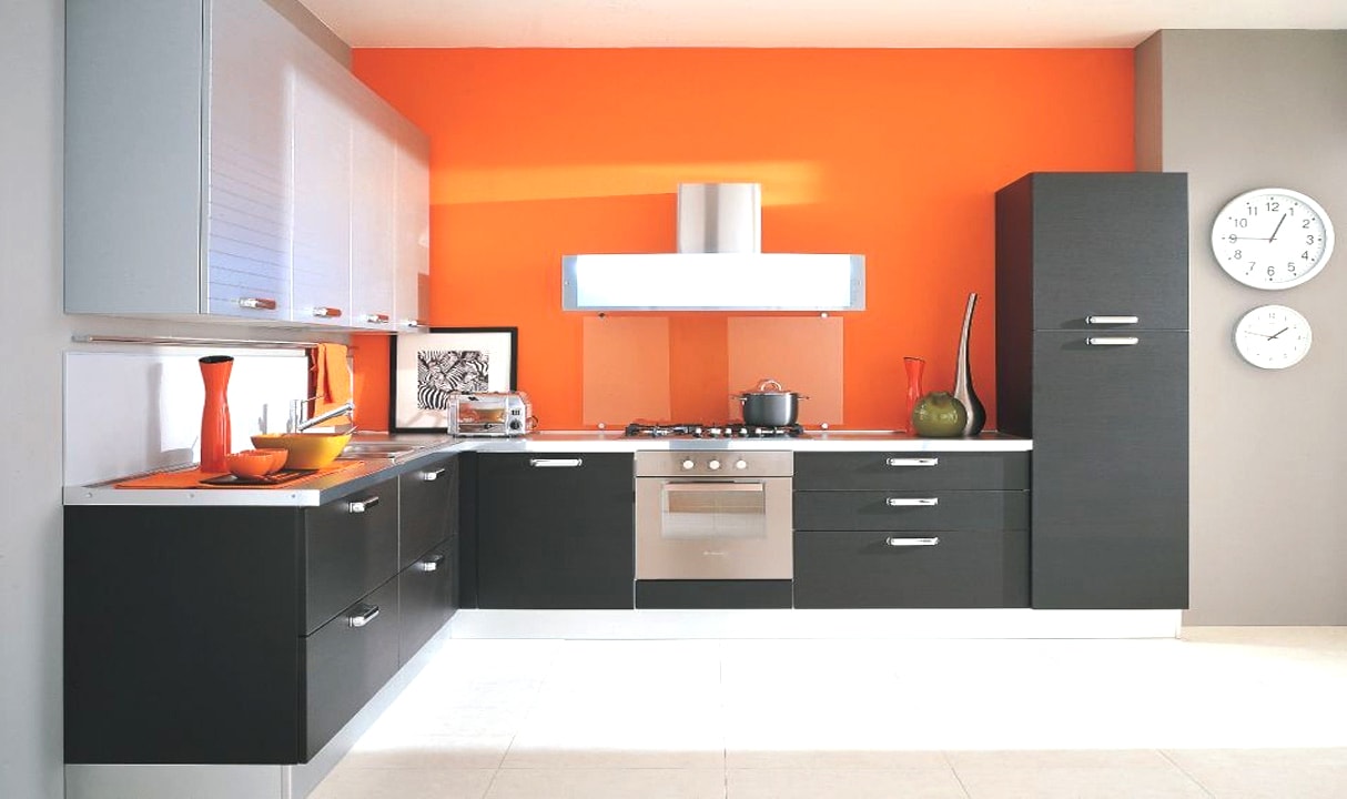 Simple Modular Kitchen Cabinets Online India for Living room